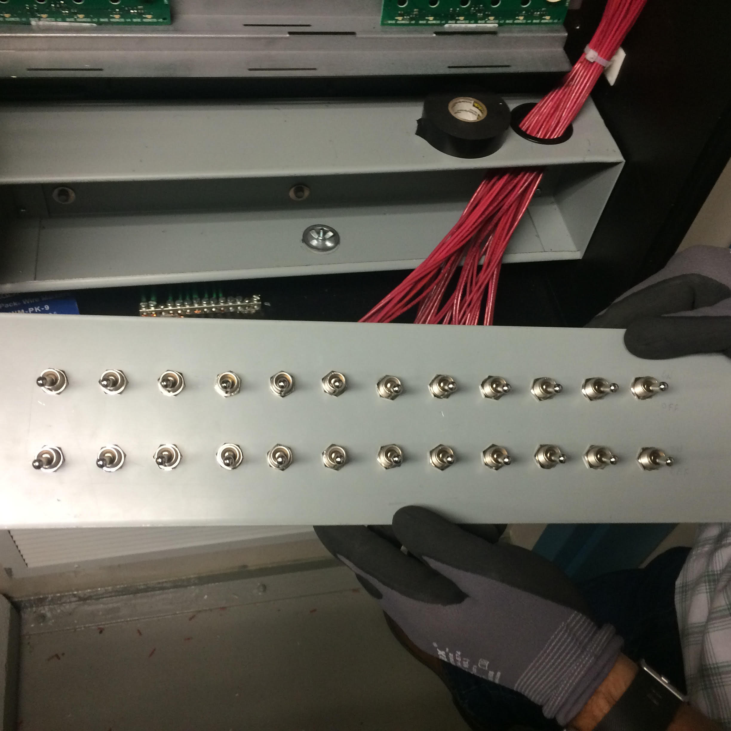 Custom terminal strip fabrication for fire alarm panel in Austin TX